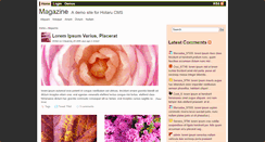 Desktop Screenshot of magazine.hotarucms.org